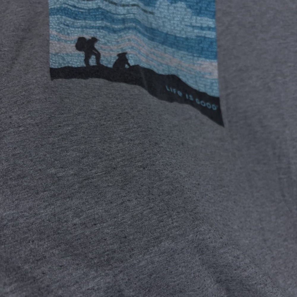 LOT OF 2 Hippy Tree x Life Is Good Shirt Mens XXL Short Sleeve Outdoor Hiking - Picture 9 of 13